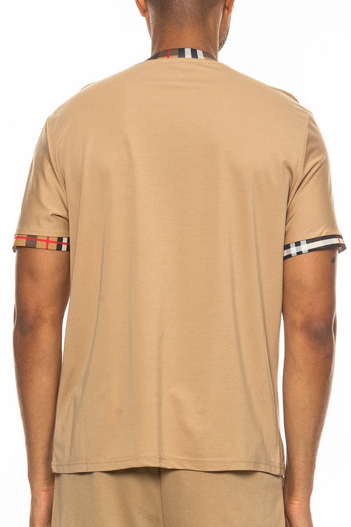 Berberry Checkered Gold Shirt