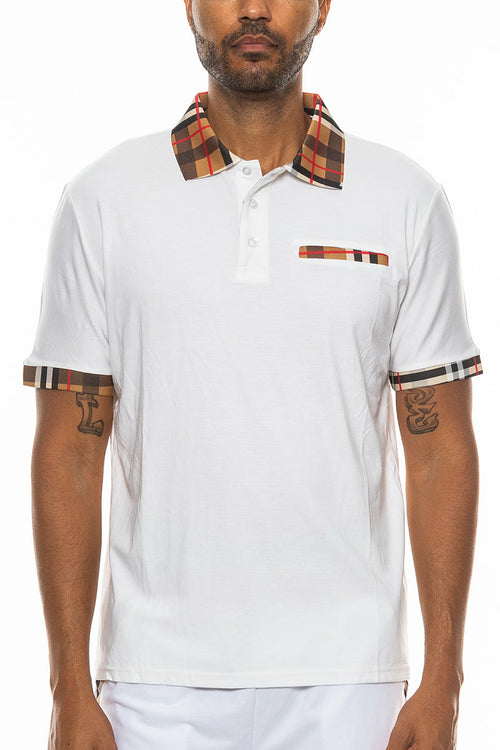 Berberry Checkered Gold Shirt